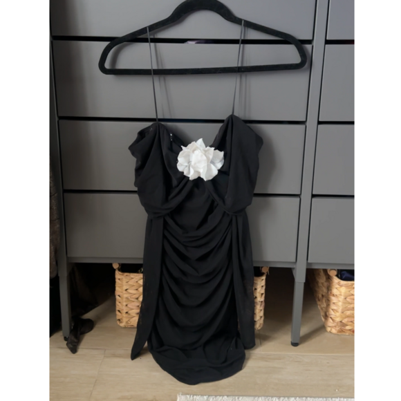 Amanda Uprichard Dresses & Skirts - NWOT Amanda Uprichard x REVOLVE Nellia Rose Dress... | Depop in Black